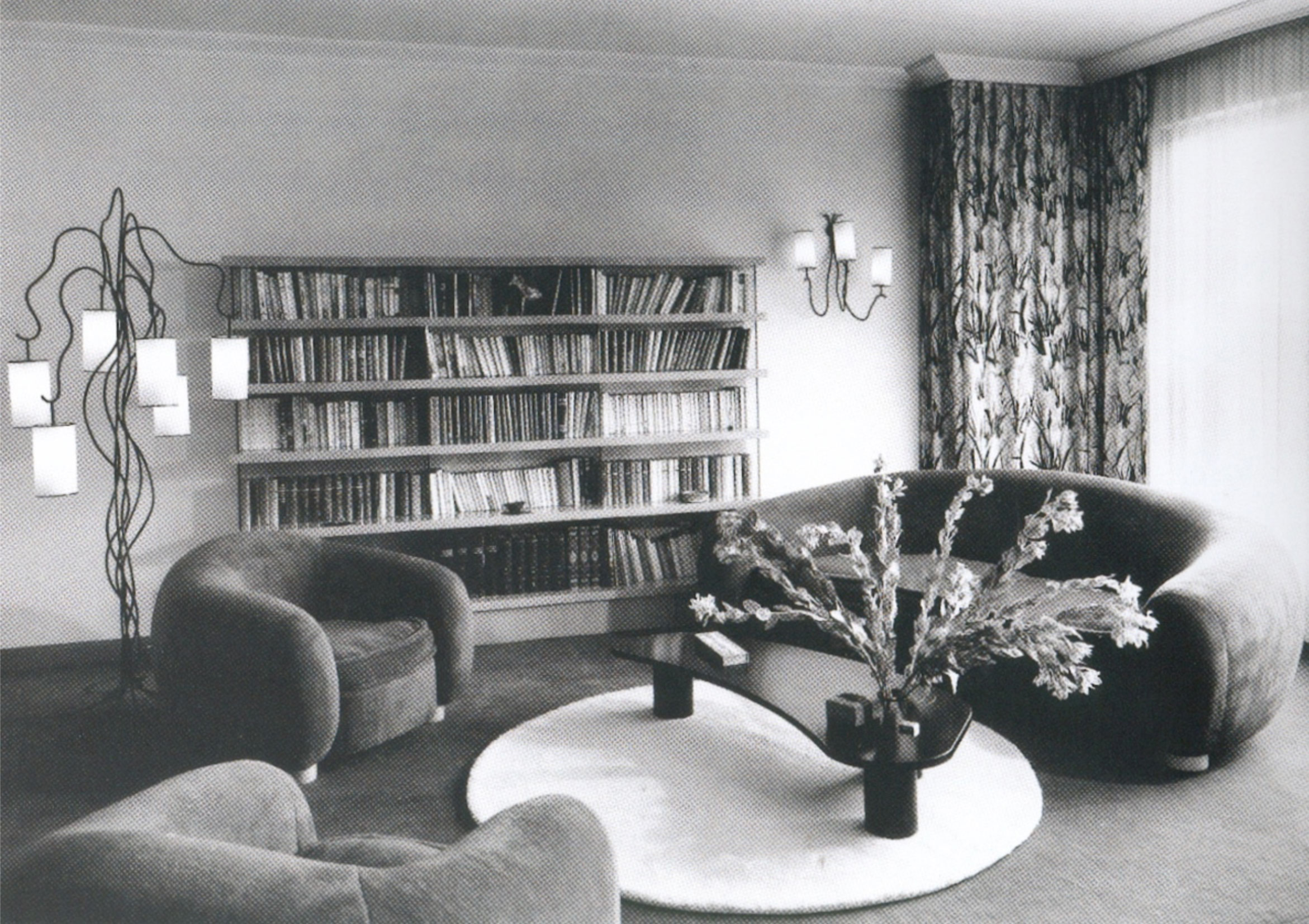 Galerie Downtown Canapé « Ours Polaire », ca. 1955 - Galerie Downtown