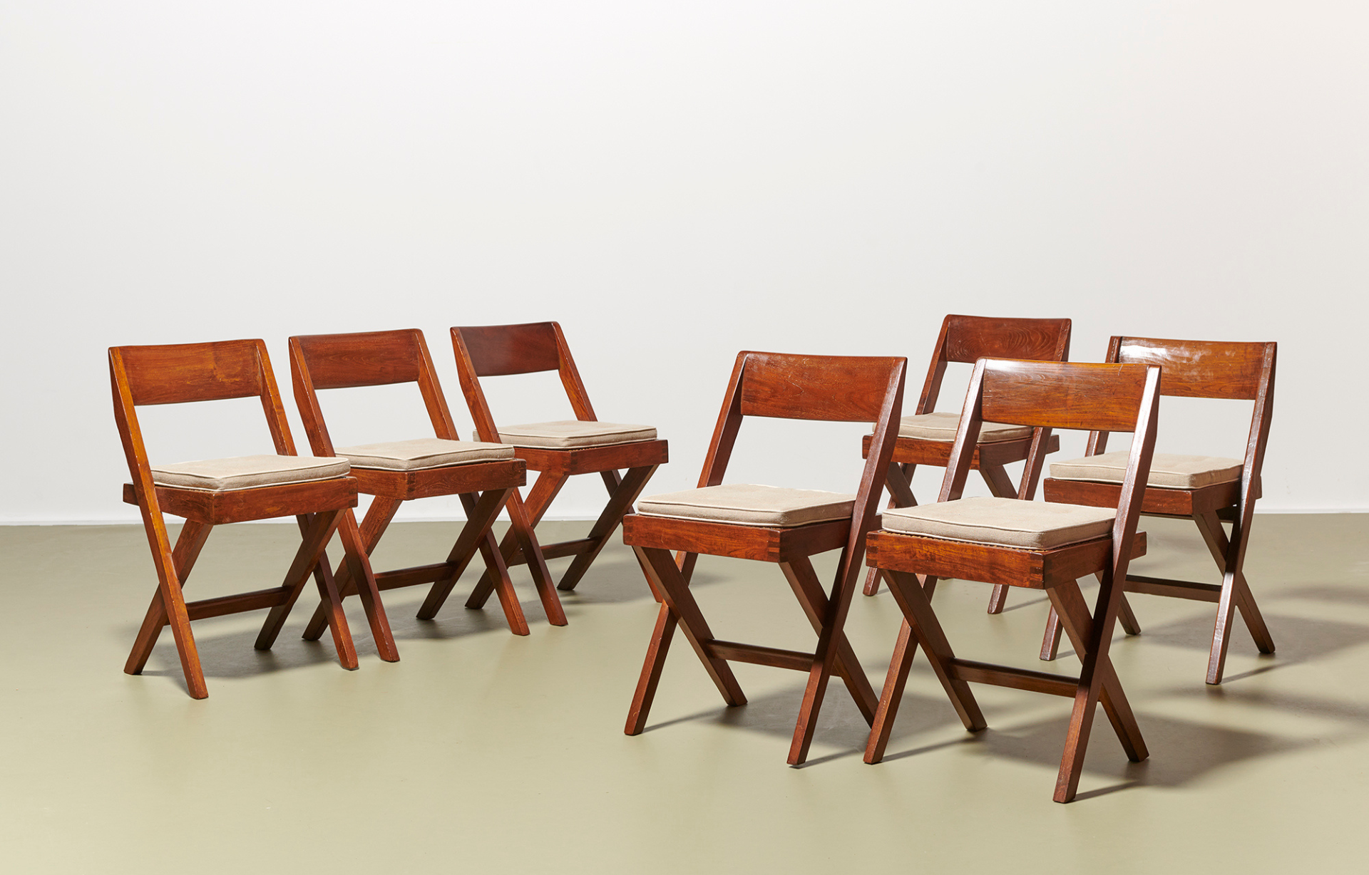 library chair Pierre Jeanneret