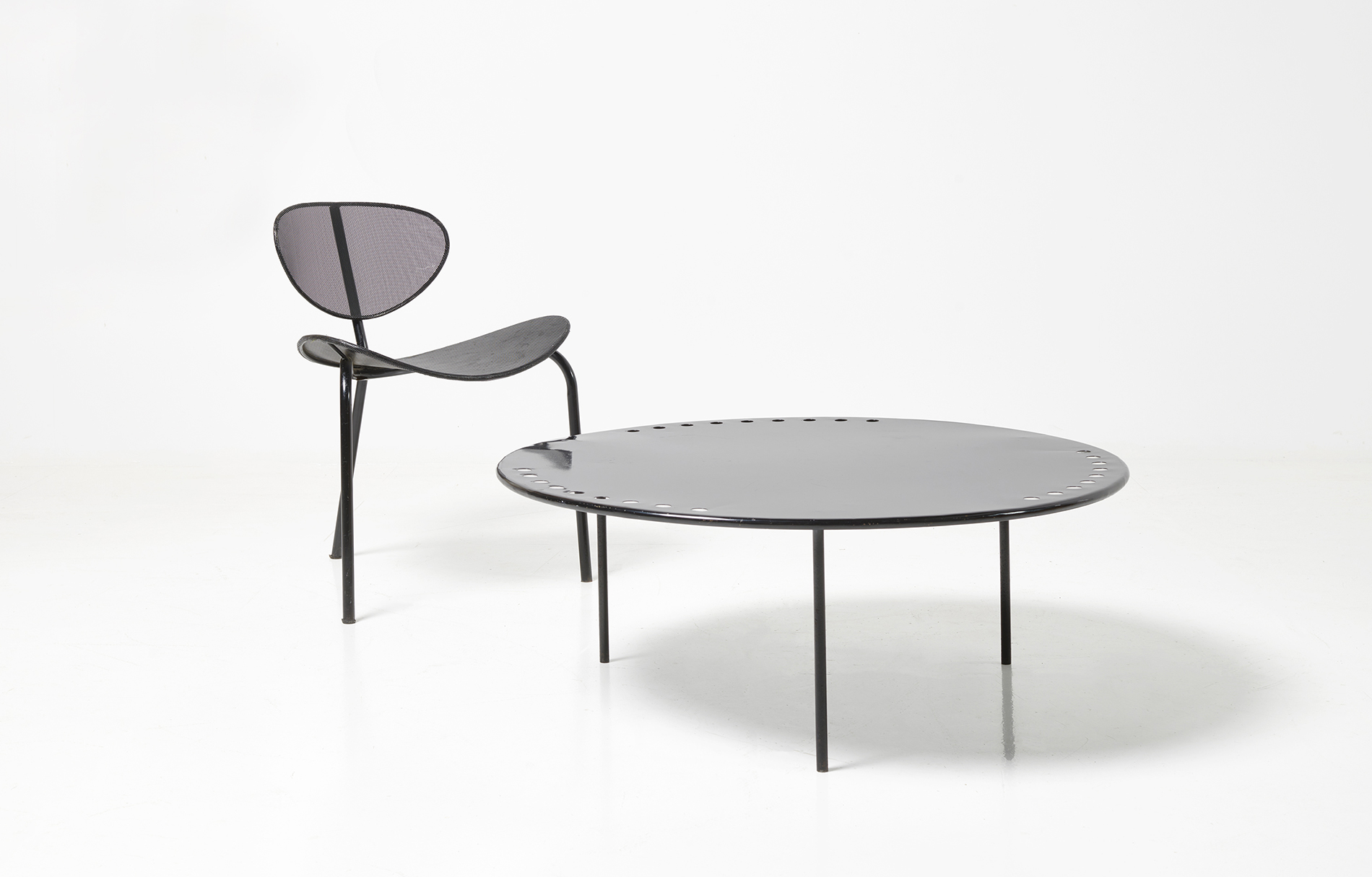 Table basse 'Copacabana' Mathieu Matégot