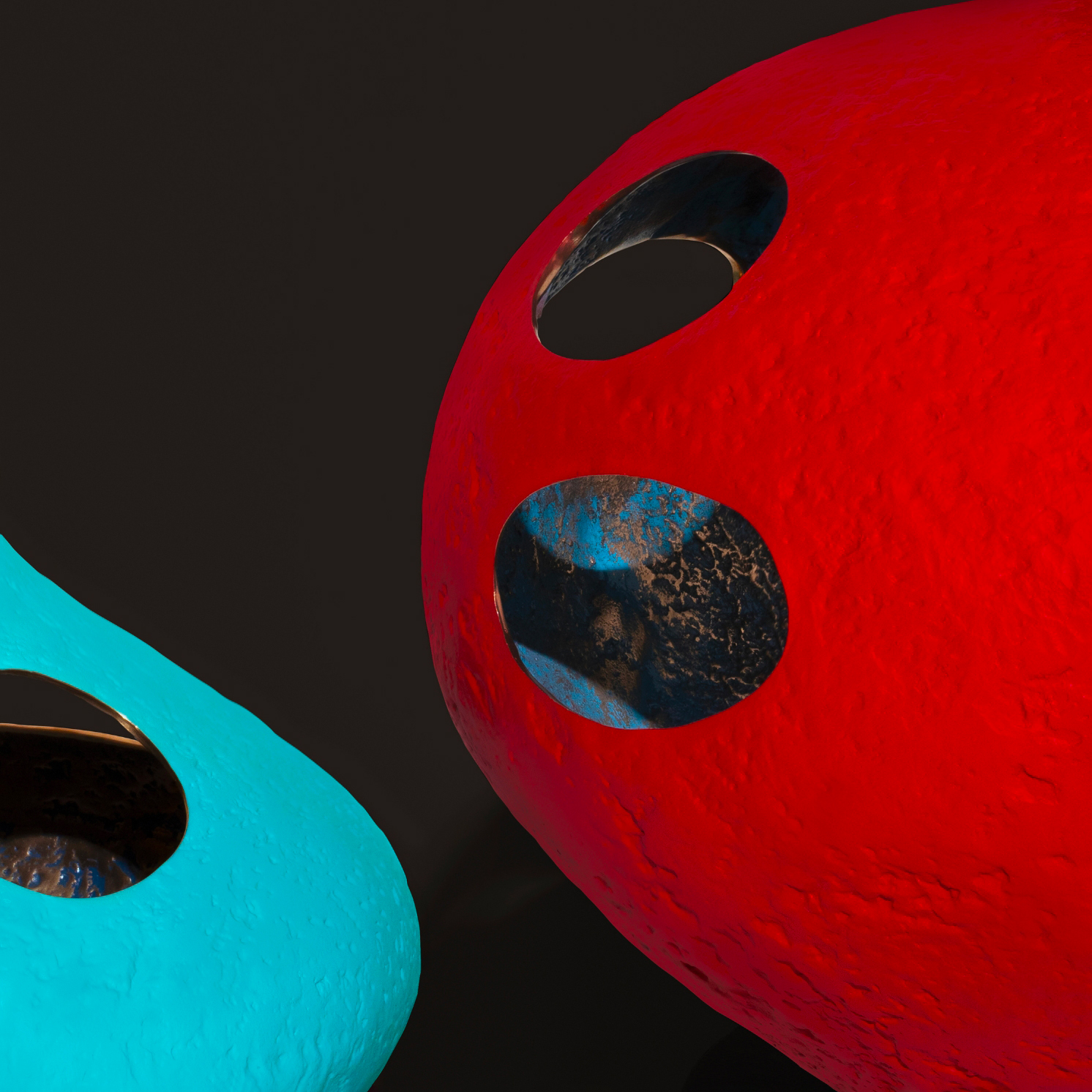 Laffanour Galerie Downtown x Kris Van Assche - Nectar Vessels Bronzes