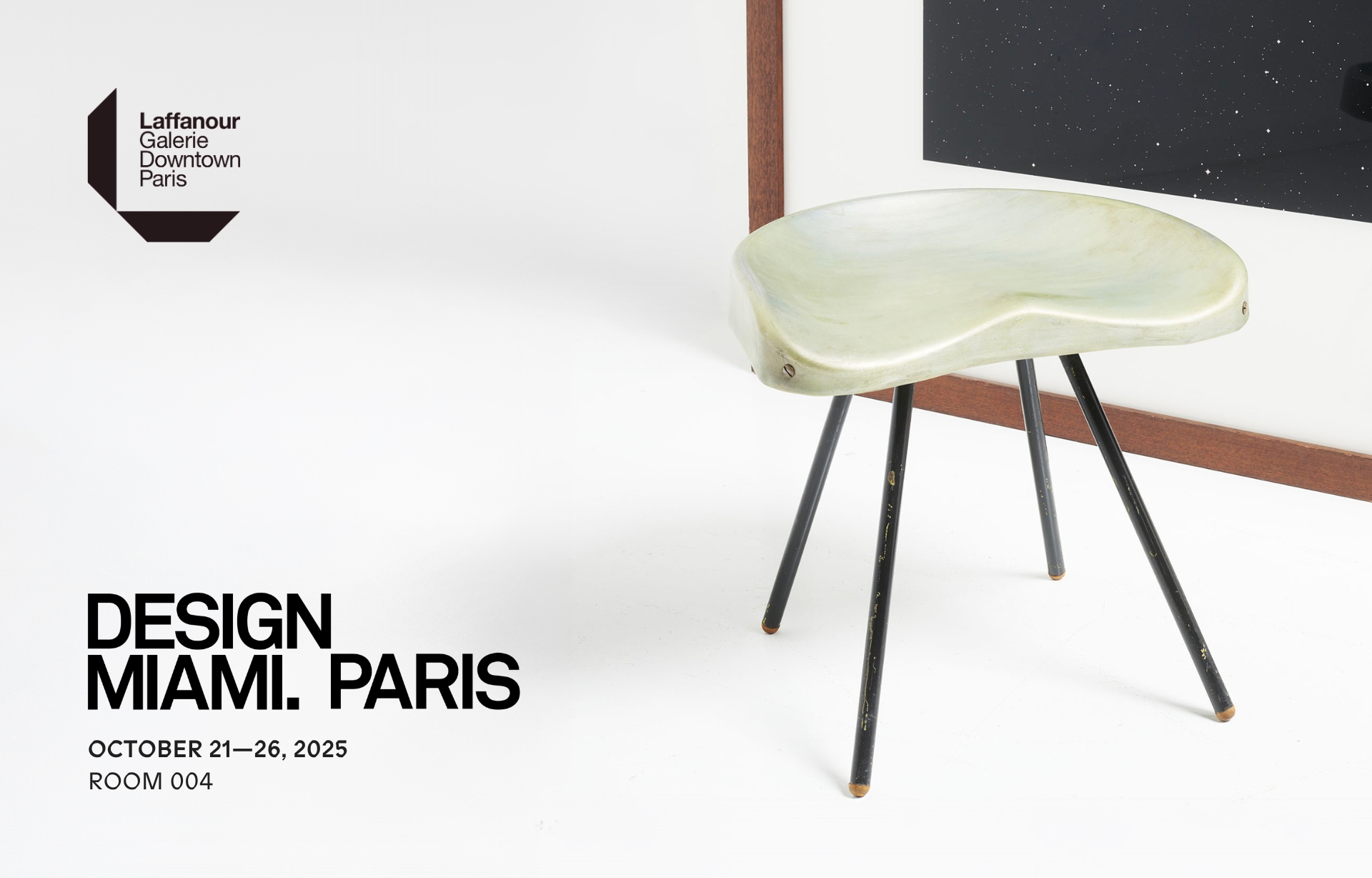 DESIGN MIAMI PARIS 2025 LAFFANOUR GALERIE DOWNTOWN