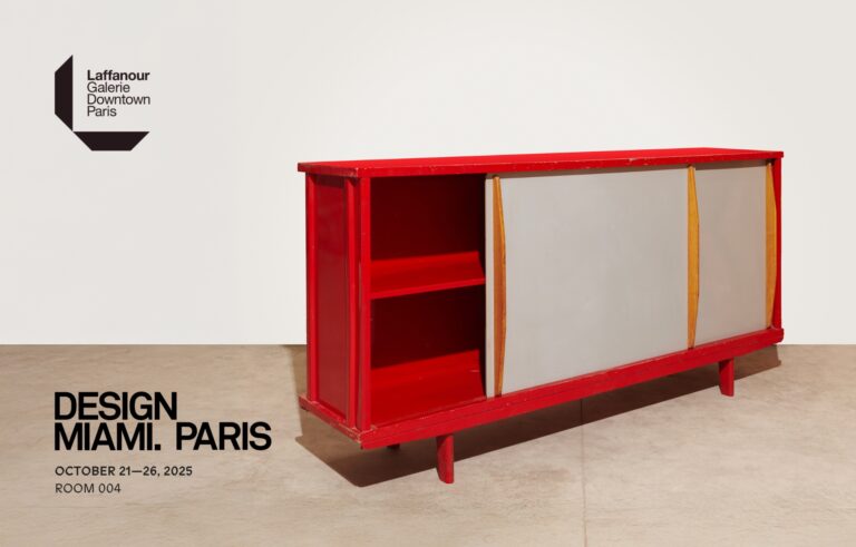 DESIGN MIAMI PARIS 2025 LAFFANOUR GALERIE DOWNTOWN