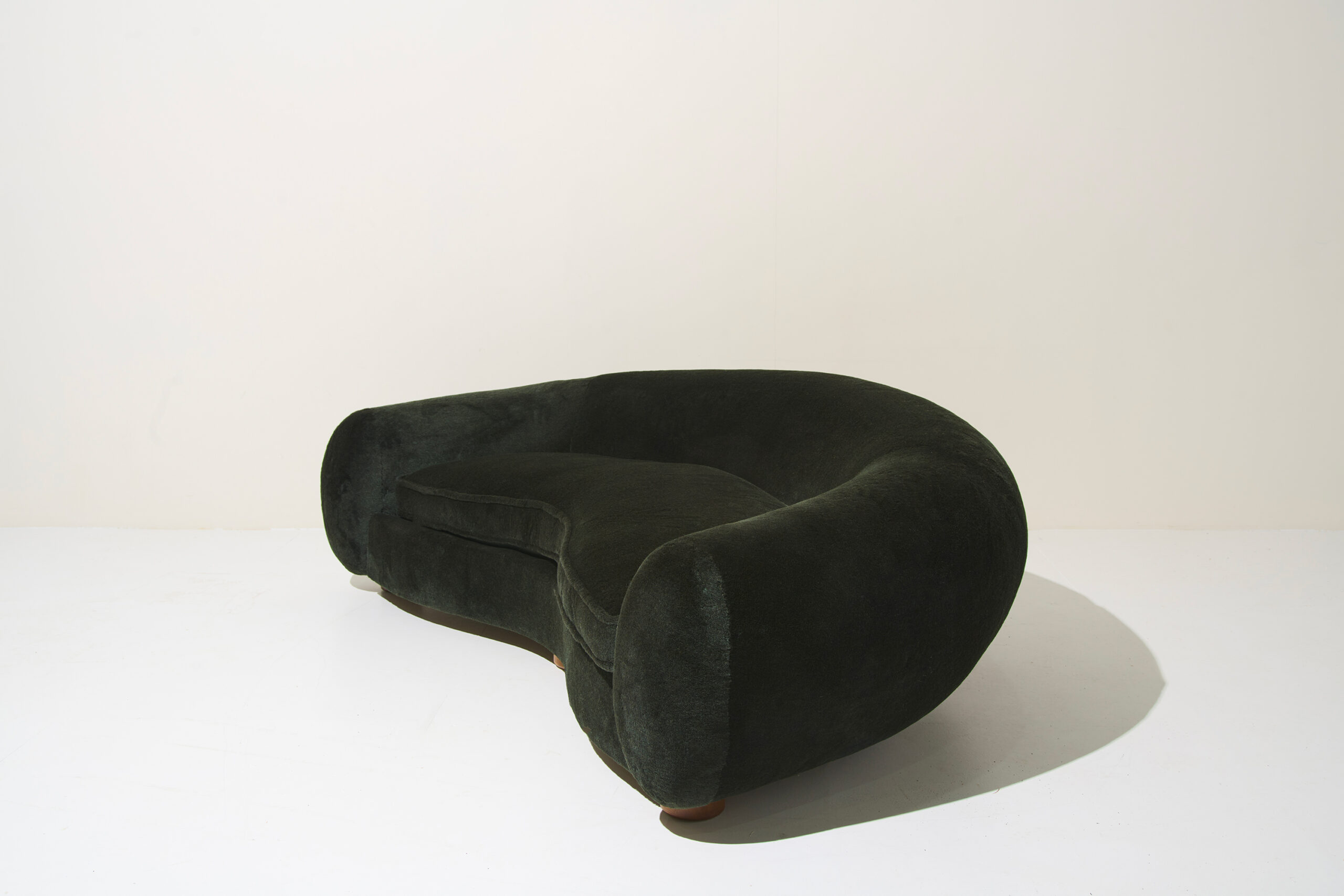 Canapé Ours Polaire Jean Royère ca. 1952