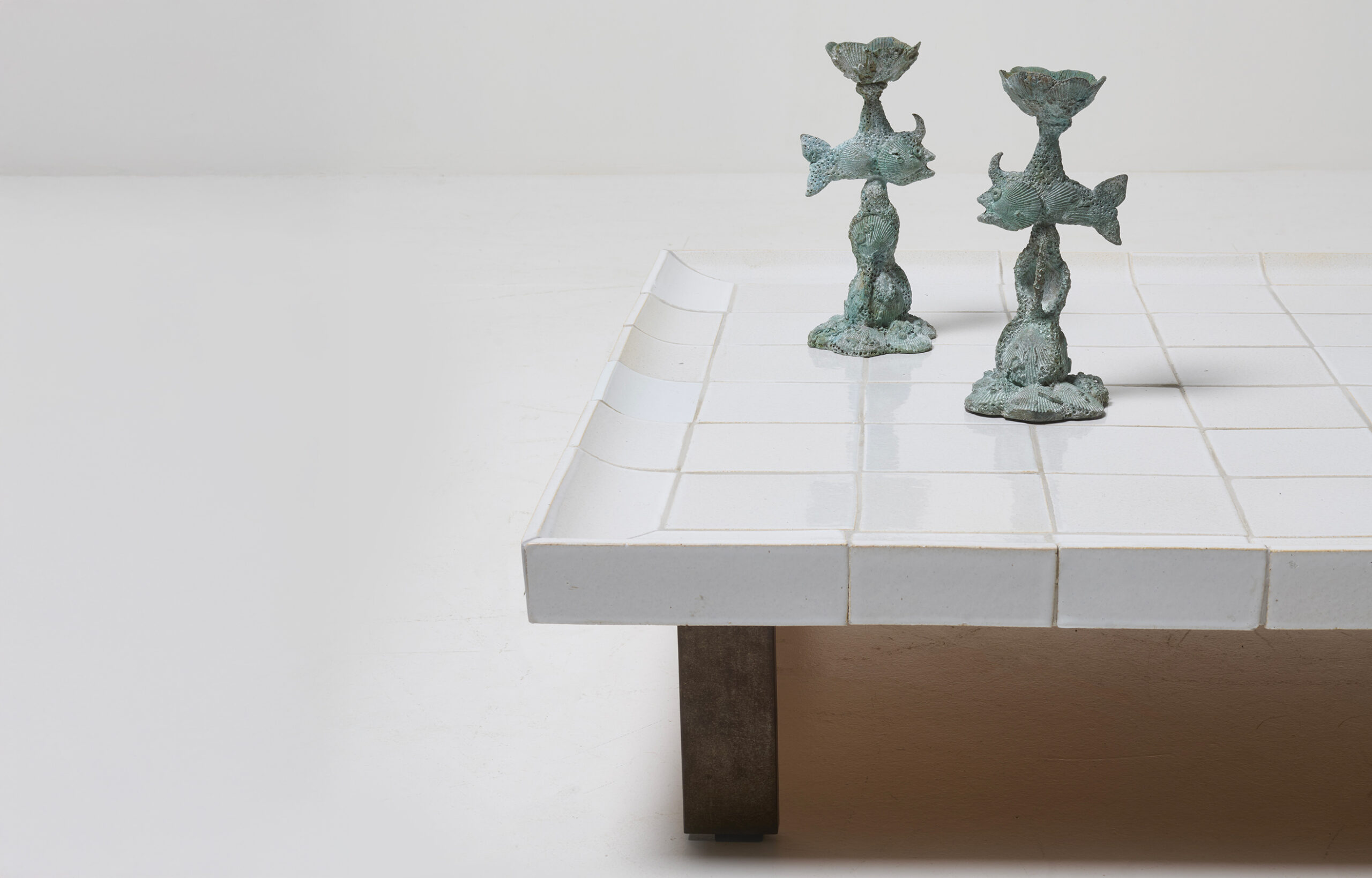 Bougeoirs 'Fish' Richard Texier, 2002