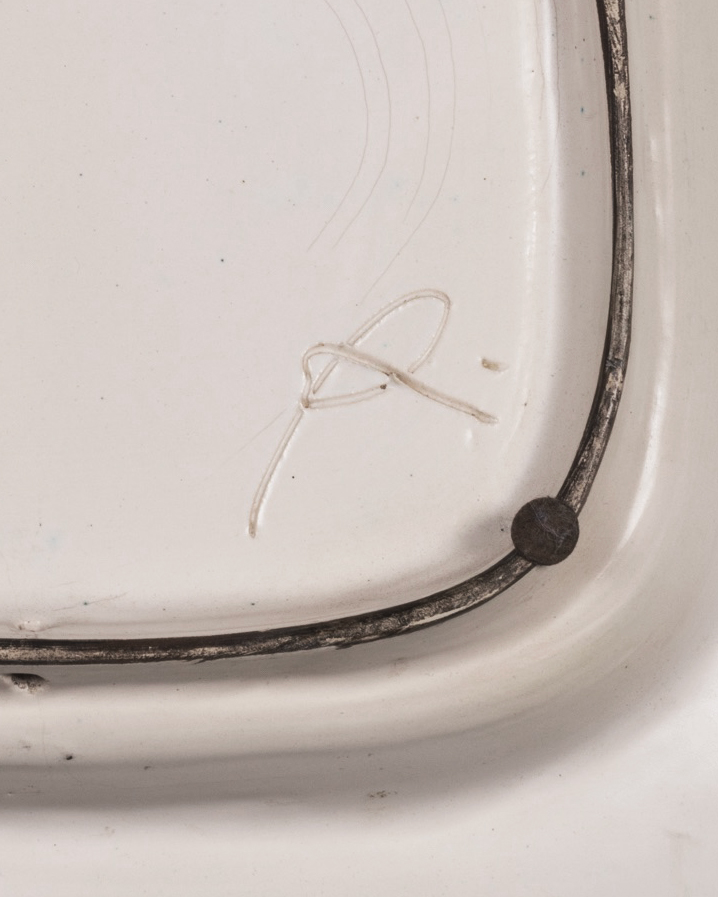 Plat poisson Georges Jouve, ca. 1950