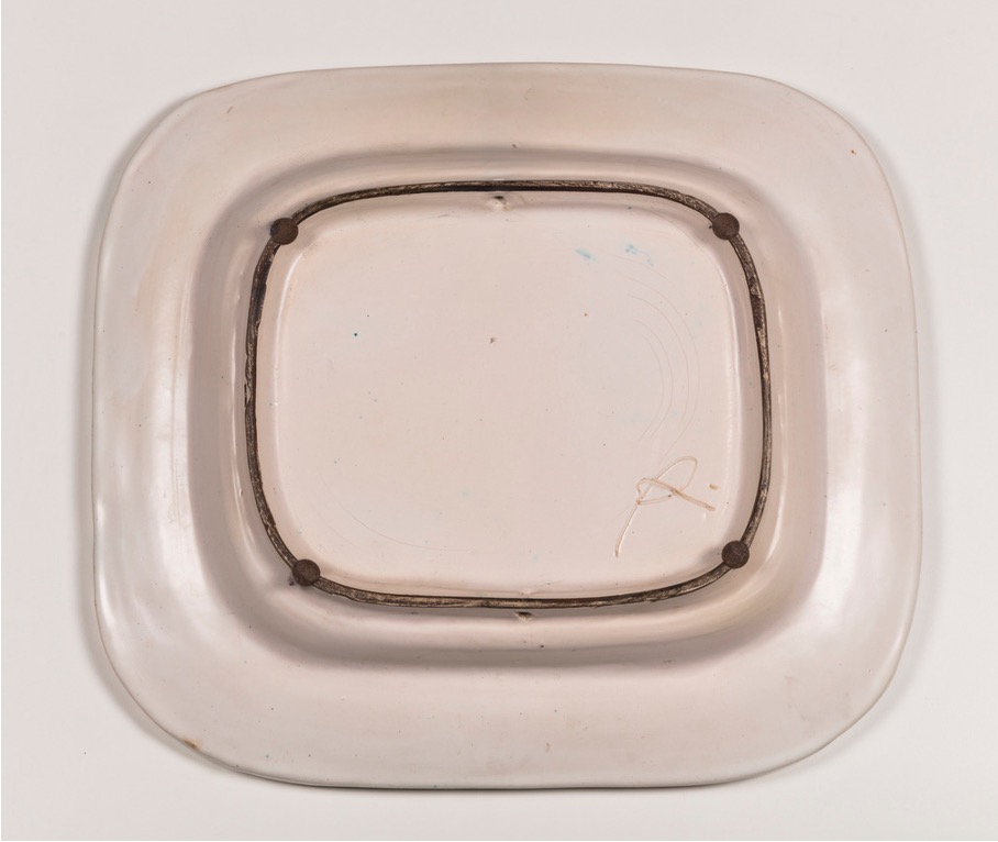 Plat poisson Georges Jouve, ca. 1950