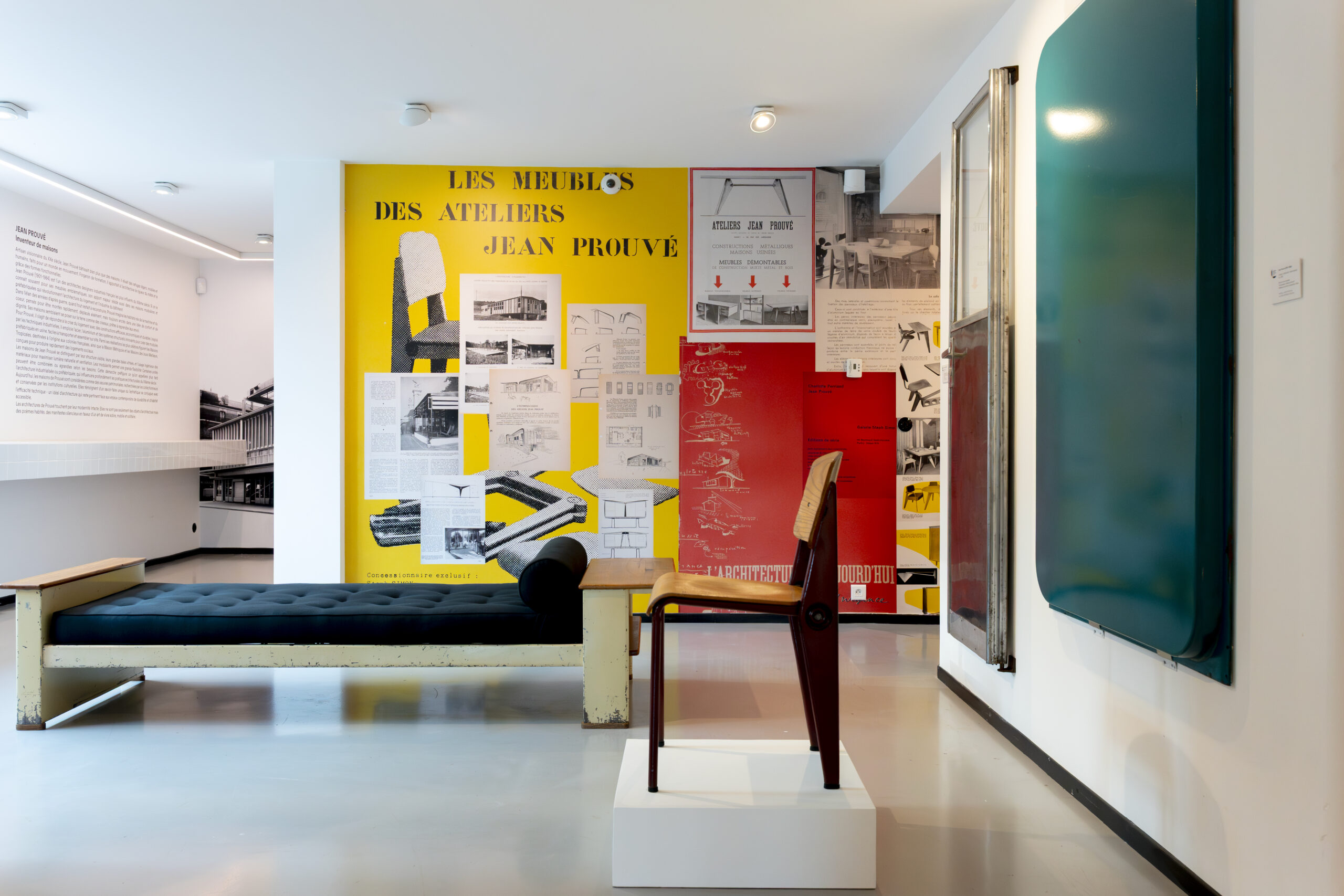 Laffanour | Galerie Downtown x Fondation CAB (Saint-Paul de Vence) — exposition "Jean Prouvé: Inventeur de Maisons"