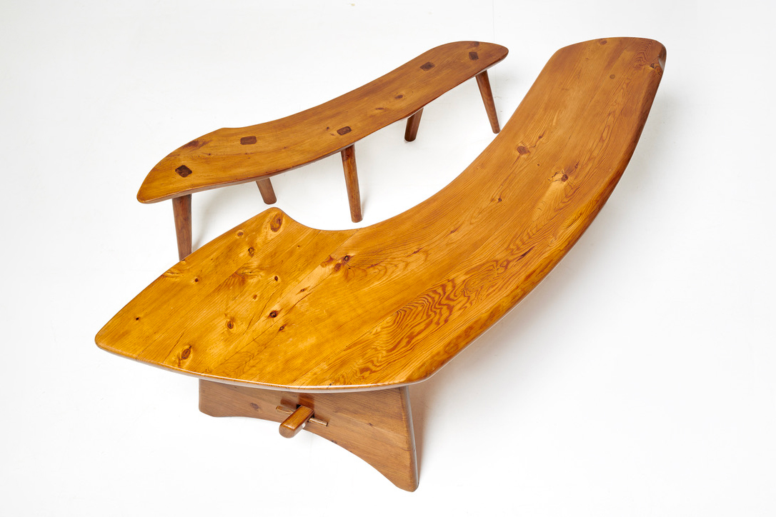 Banc de forme libre, Henri Bataille