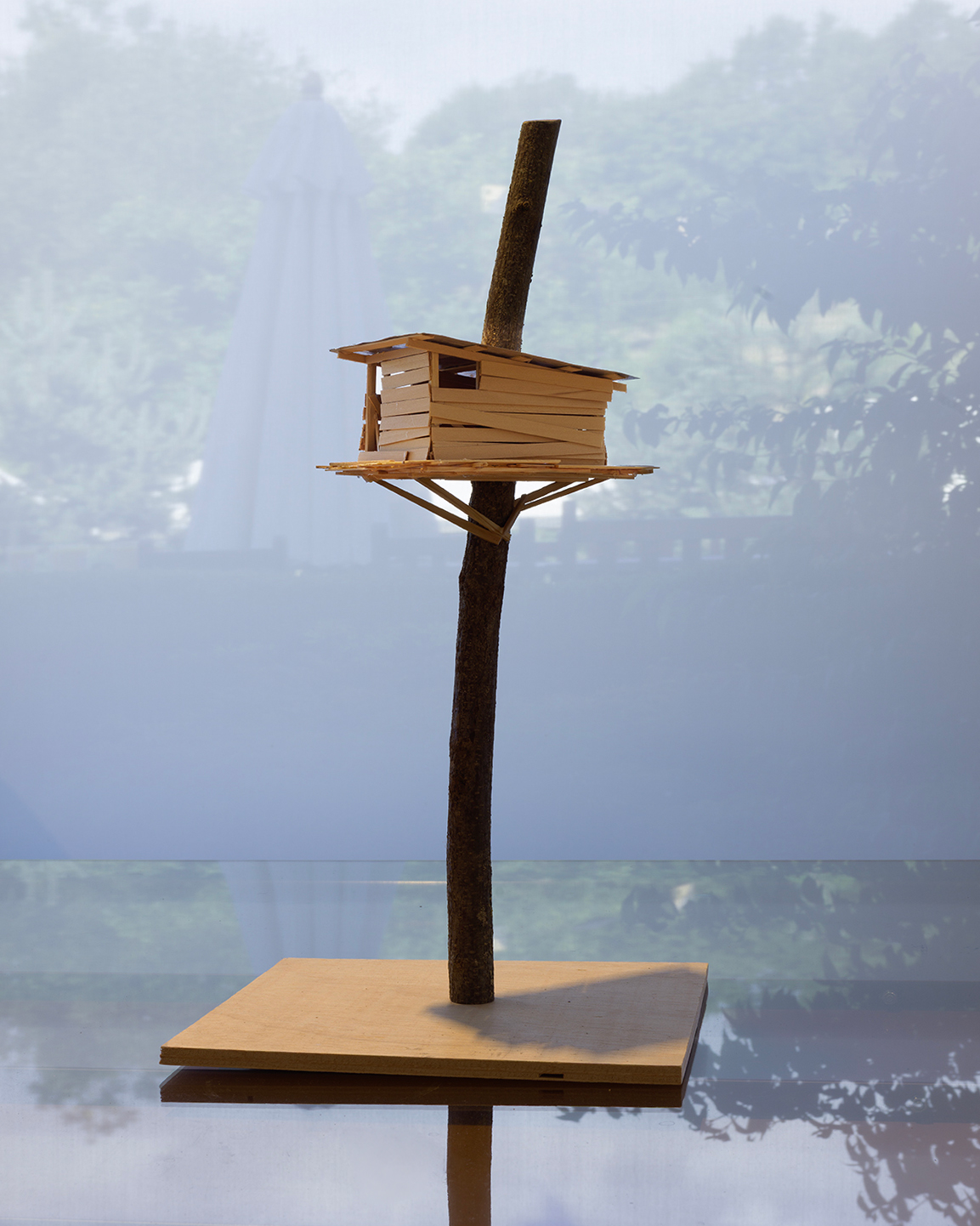 Summer Show Laffanour | Galerie Downtown : Jean Prouvé x Tadashi Kawamata at LH14140 — Downtown | Normandy