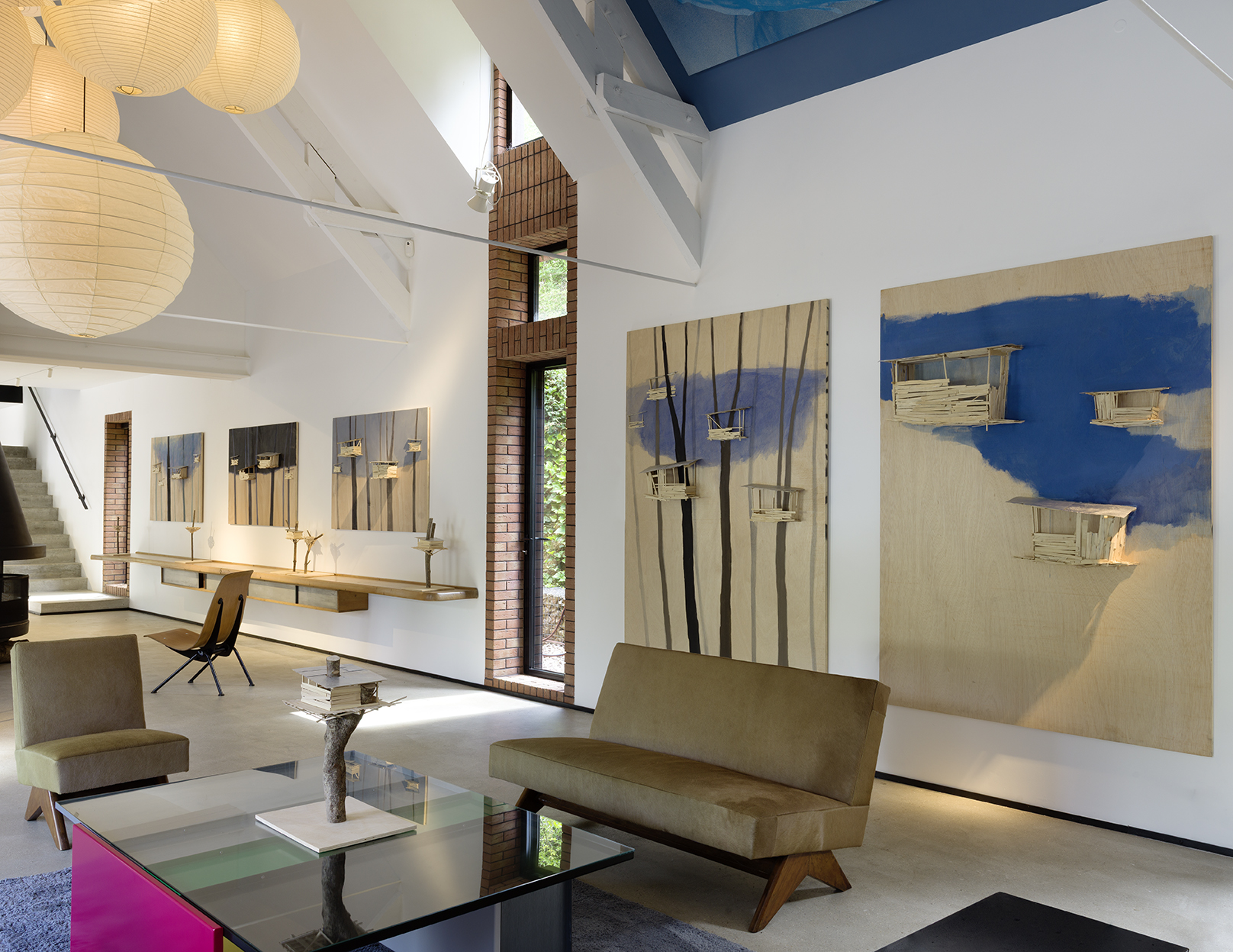 Summer Show Laffanour | Galerie Downtown : Jean Prouvé x Tadashi Kawamata at LH14140 — Downtown | Normandy