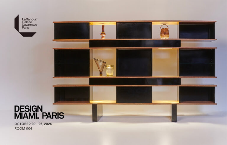 Laffanour | Galerie Downtown à Design Miami Paris 2026