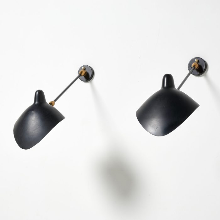 Paire appliques Serge Mouille