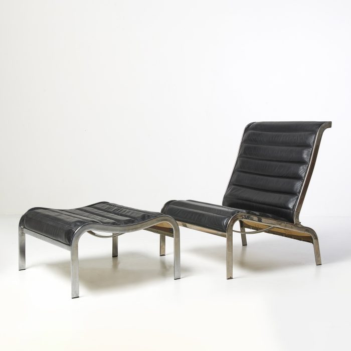Fauteuil et ottoman 'Whist', Olivier Mourgue